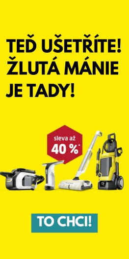KÄRCHER AKCE ŽLUTÁ MÁNIE POKRAČUJE!!!!!
