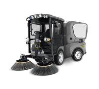 Komunální zametací stroj s odsáváním