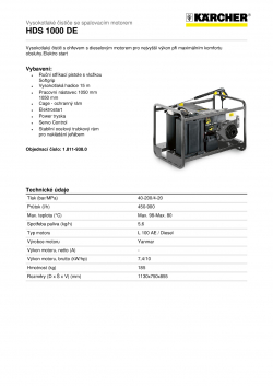 Produktový list