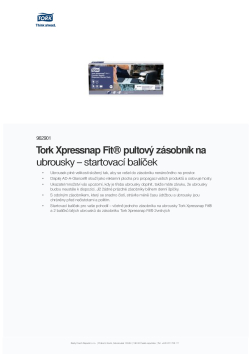 Produktový list