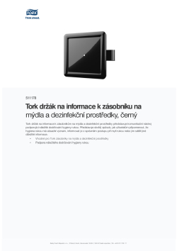 Produktový list