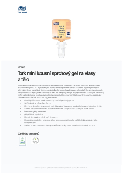 Produktový list
