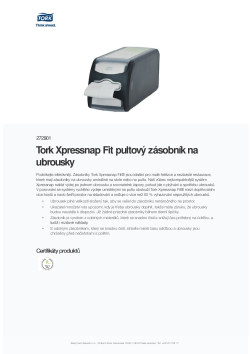 Produktový list