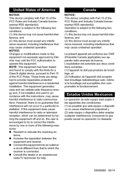 Návod k obsluze vč. bezpečnostních informací