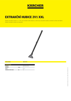 Produktové informace