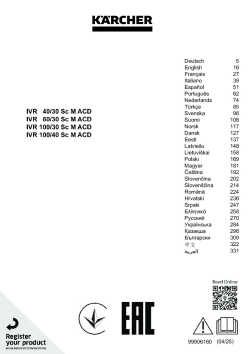 Návod k obsluze vč. bezpečnostních informací