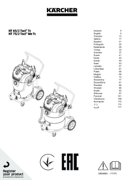 Návod k obsluze vč. bezpečnostních informací