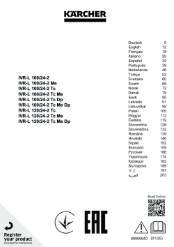 Návod k obsluze vč. bezpečnostních informací