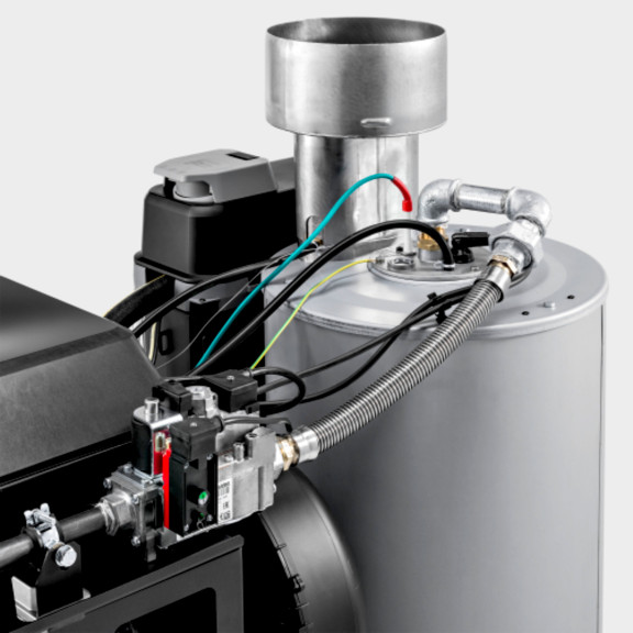 Plynový hořák testován, kontrolován a certifikován společností Kiwa.