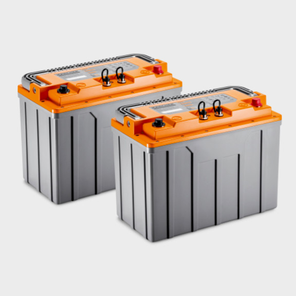 Lithium-iontové baterie s dlouhou životností.