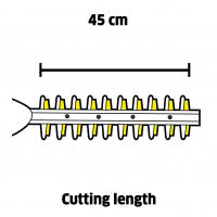 Aku nůžky na živý plot KÄRCHER HGE 18-45 Battery Set 1.444-231.0