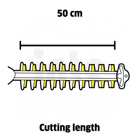 Aku nůžky na živý plot KÄRCHER HGE 18-50 Battery 1.444-240.0