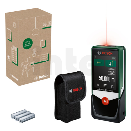 BOSCH Digitální laserový dálkoměr AdvancedDistance 50C 06036722Z0