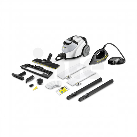 Parní čistič KÄRCHER SC 5 Easy Fix Premium Iron Kit White se žehličkou 1.512-557.0