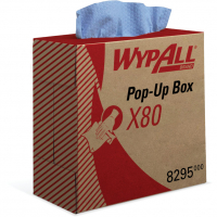 KIMBERLY-CLARK WYPALL X80 Utěrky, modrá, 1 krabice/ 80 utěrek KIM-8295