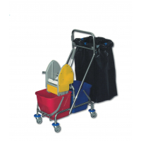 EASTMOP CLAROL PLUS III úklidový vozík - držák pytle na odpadky
