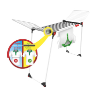 Vileda Soft Care sušák na prádlo 21m