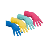 VILEDA - Latexová rukavice multipurpose modré, L - 1 ks