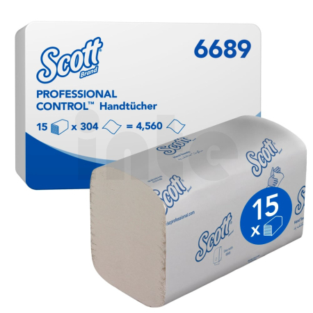 KIMBERLY-CLARK PROFESSIONAL Scott Performance ZZ papírové ručníky malé 6689