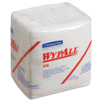 KIMBERLY-CLARK WYPALL* X70 Utěrky, 1/4 sklad, bílá, 1 bal/76 utěrek 8387-1