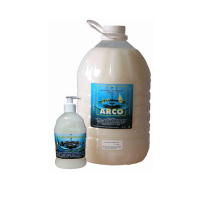 MPD Arco DEO, tekuté mýdlo s antimikrobiální přísadou, PET láhev s dávkovačem - 480 ml