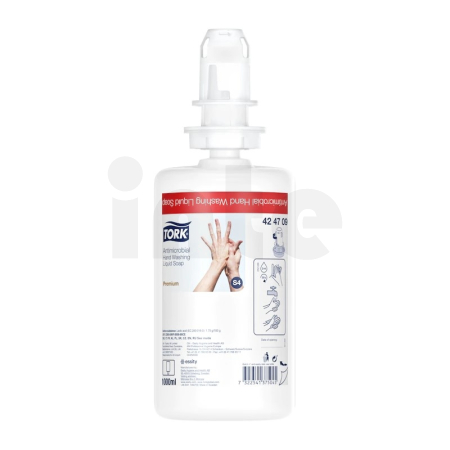 Tork antimikrobiální tekuté mýdlo na ruce , S4, 6 x 1000 ml, 424709