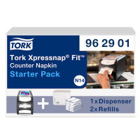 Tork Xpressnap Fit pultový zásobník na ubrousky Starter Pack (zásobník + 2 bal.ubrousky) N14, 962901