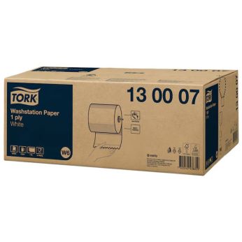 Tork papírová utěrka, W6, 1 vrstva, 6 roli x 250 m 130007