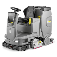 Podlahový mycí stroj s odsáváním KÄRCHER B 110 R Bp Pack 160 Ah Li+Dose+R75 1.161-439.0