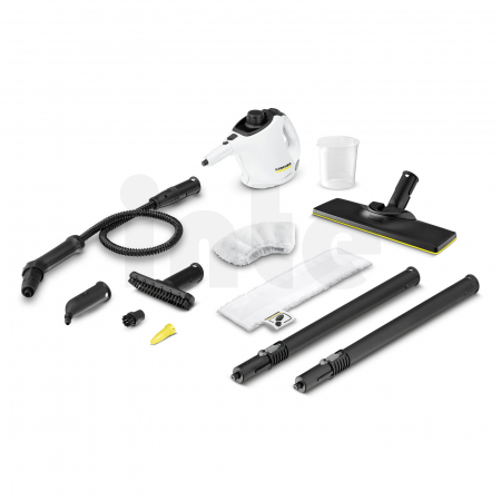 Parní čistič KÄRCHER SC 1 EasyFix Premium White s hubicí na podlahy 1.516-375.0
