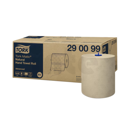 TORK Matic papírové ručníky v roli natural, H1, 2vrstvé, 150 m - 1 role 290099-1