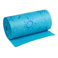 VILEDA - Houbová utěrka Quick'n Dry role modrá, 25 cm x 10 m - 1 ks 100746