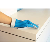 VILEDA - latexové rukavice MultiPurpose -  žluté, M - 1 ks 174372