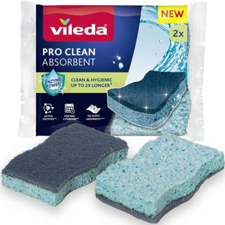 Vileda Pro Clean viskózní houbička 2ks 179700