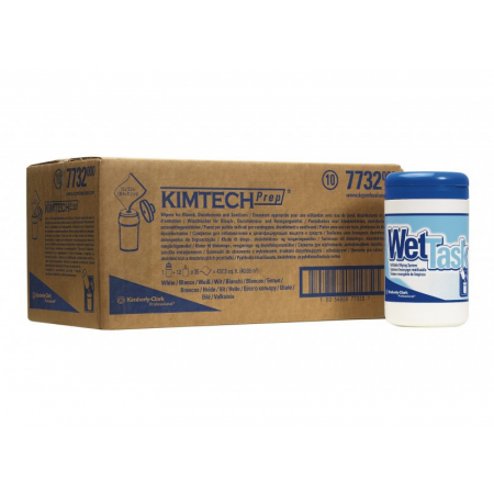 KIMBERLY-CLARK PROFESSIONAL KIMTECH* WETTASK DS Utěrky,malá role, 12x35utěrek + zásobník