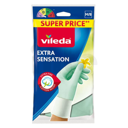 Vileda Extra Sensation rukavice M 177492