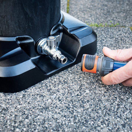 UNGER - HiFlo mytí oken demineralizovanou vodou HydroPower Ultra – Sada S Alu 6 m, DIUK1