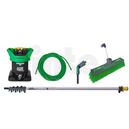 UNGER - HiFlo mytí oken demineralizovanou vodou HydroPower Ultra – Sada S Alu 6 m, DIUK1