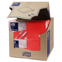 TORK červený ubrousek – oběd 2 000 ks 477210