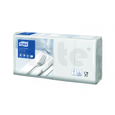 TORK bílý ubrousek – oběd, 1/8 sklad 2 000 ks 477402