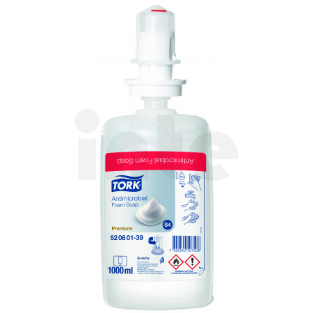 TORK pěnové mýdlo antimikrobiální 1000 ml (biocid), 6 ks