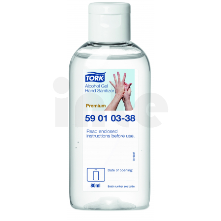 TORK Alcohol gelový dezinfekční prostředek na ruce 80 ml (biocid), 24 ks