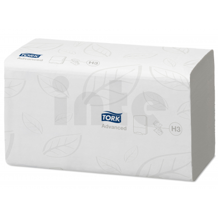 TORK Singlefold Flushable papírové ručníky, H3 - 3 750 útržků 290190