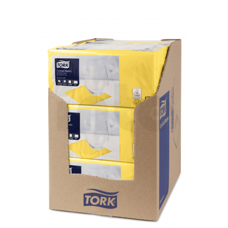 TORK žlutý ubrousek – koktejlový 2 400 ks