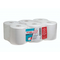 KIMBERLY-CLARK WYPALL* L20 Utěrky, role s centr. odvinem, bílá, 6x380 utěrek 7303