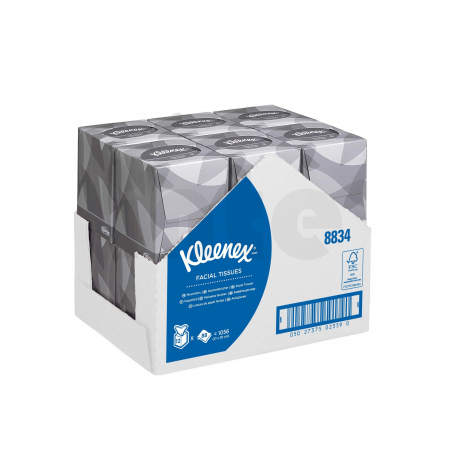 KIMBERLY-CLARK PROFESSIONAL Kosmetické kapesníčky Kleenex, krychle, 12x90útr.